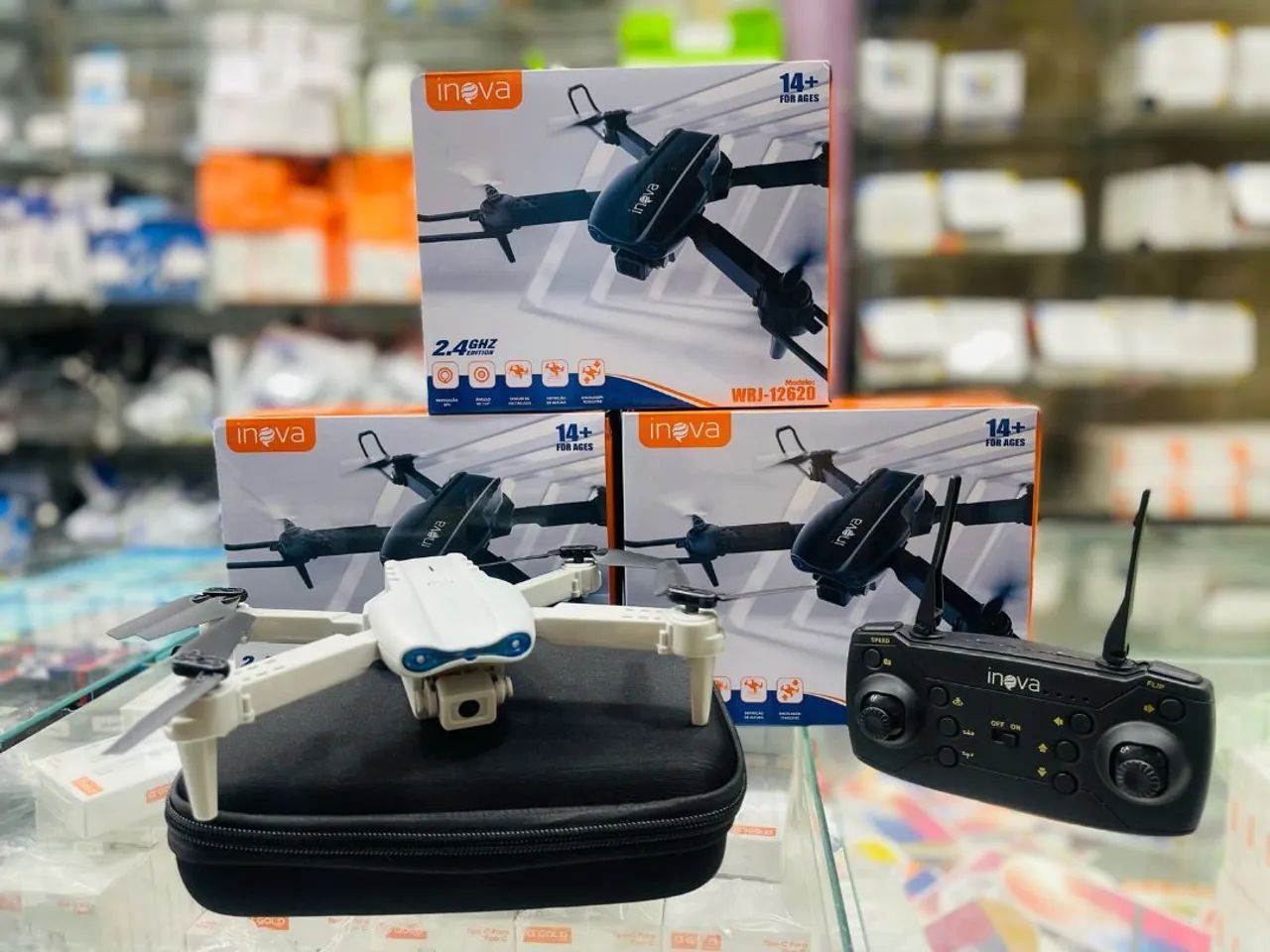 Drone Inova WRJ-12620 2.4Ghz Novo