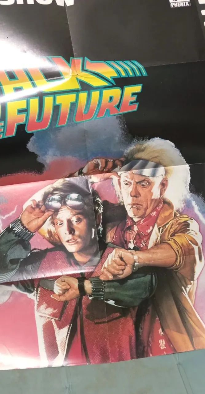 Pôster Back to the Future - CinemaShow - Hobbies e coleções