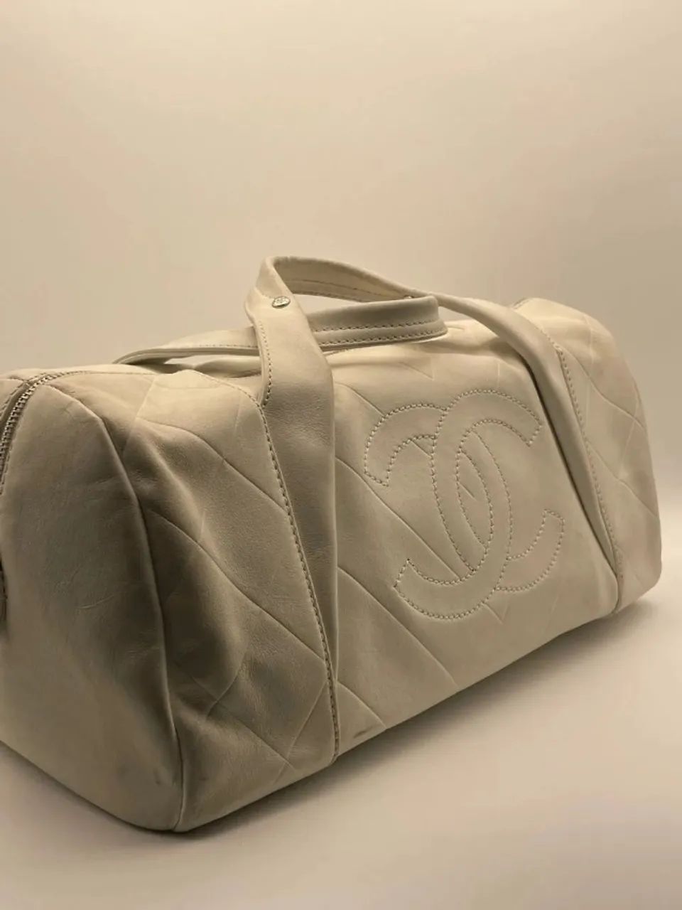 chanel bolsa couro