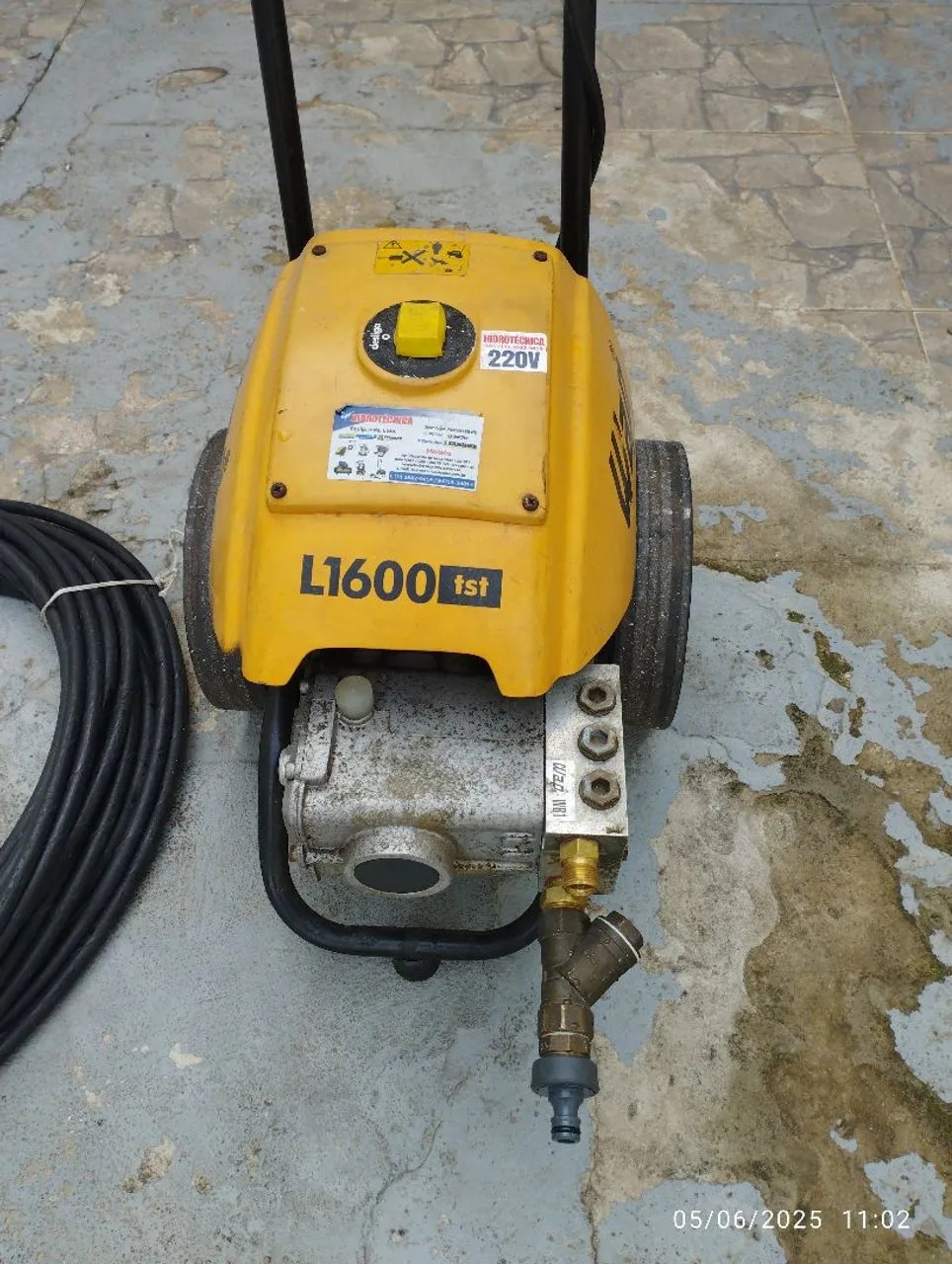 Lavadora de Alta Pressão WAP L1600 tst