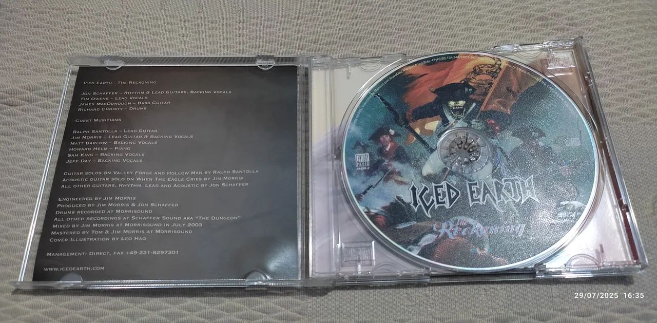 Iced Earth - The Reckoning ep raro - Foto 5