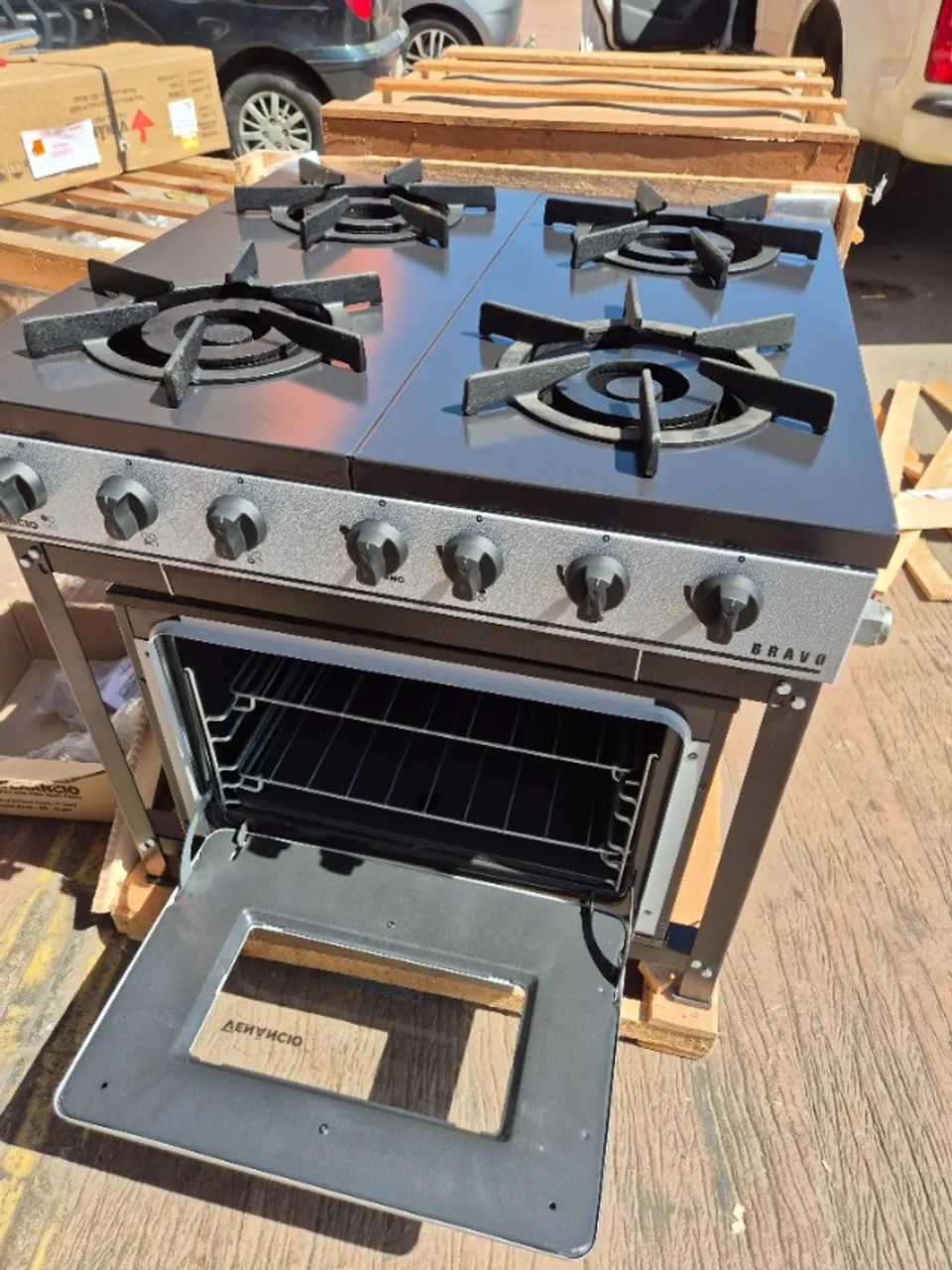 fogão industrial com forno Venancio  - Foto 5