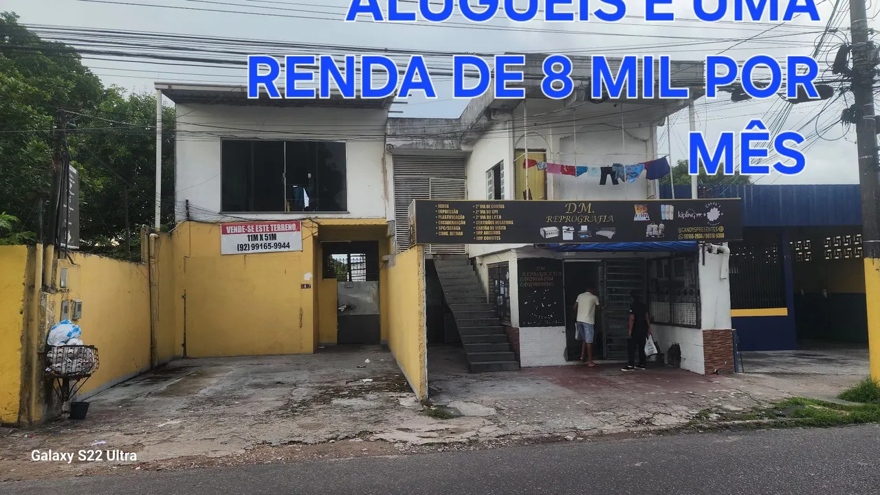 Imóvel com renda de 8mil