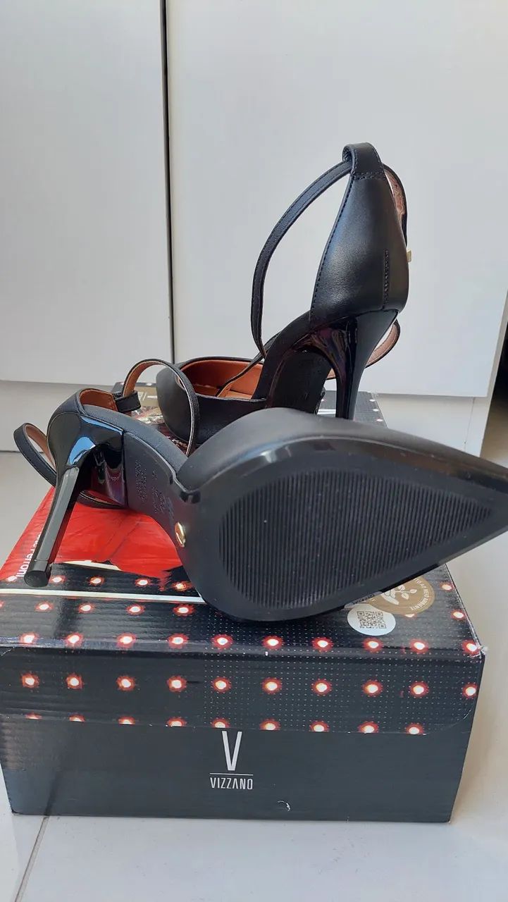 Scarpin Vizzano preto - Foto 4