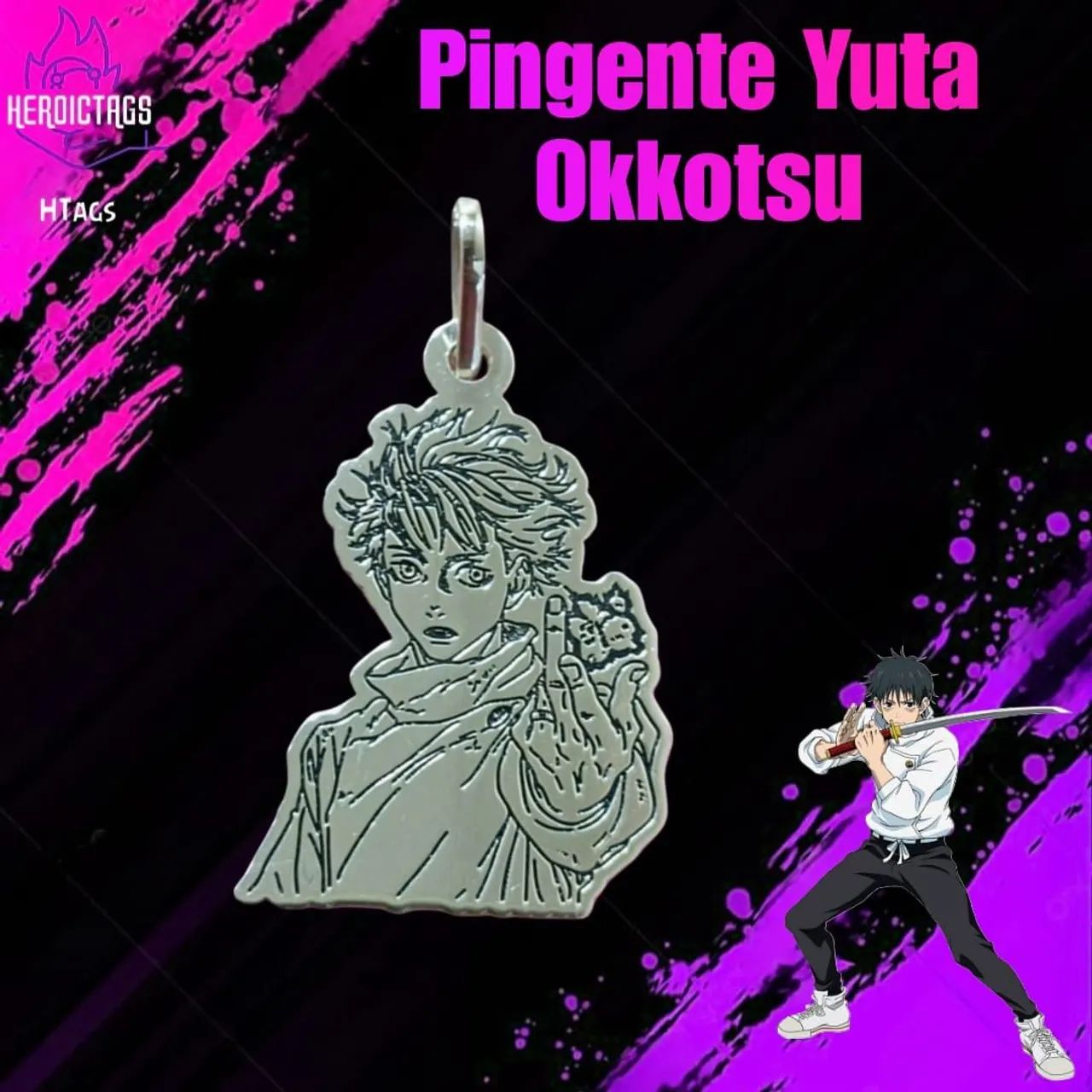 Pingente Yuta Okkotsu - Jujutsu Kaisen