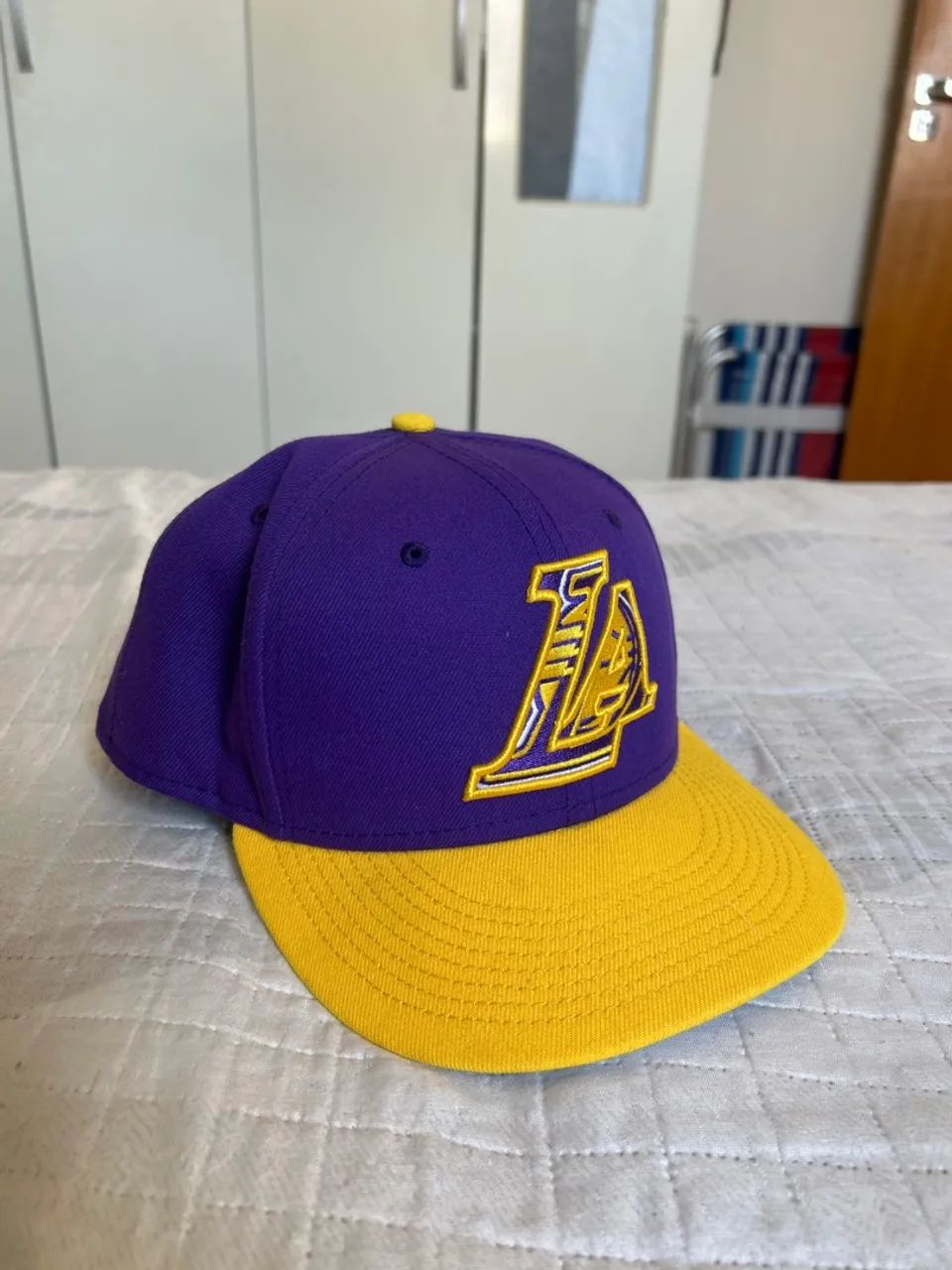 BONÉ NEW ERA 59FIFTY DRAFT 75 ANOS - LOS ANGELES LAKERS (Edição Limitada)