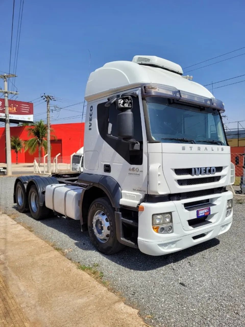 IVECO STRALIS 460 6X2 AUTOMÁTICO SEM ARLA 2011 - 2012 BRANCO