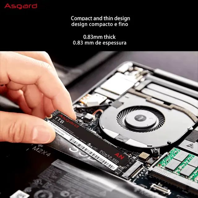 SSD M.2 NVMe 1TB Asgard - Alta Performance e Confiabilidade! - Foto 6
