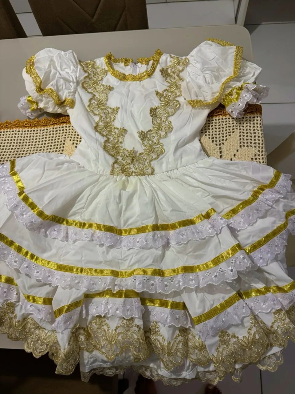 VENDO VESTIDO JUNINO NOIVA  - Foto 3