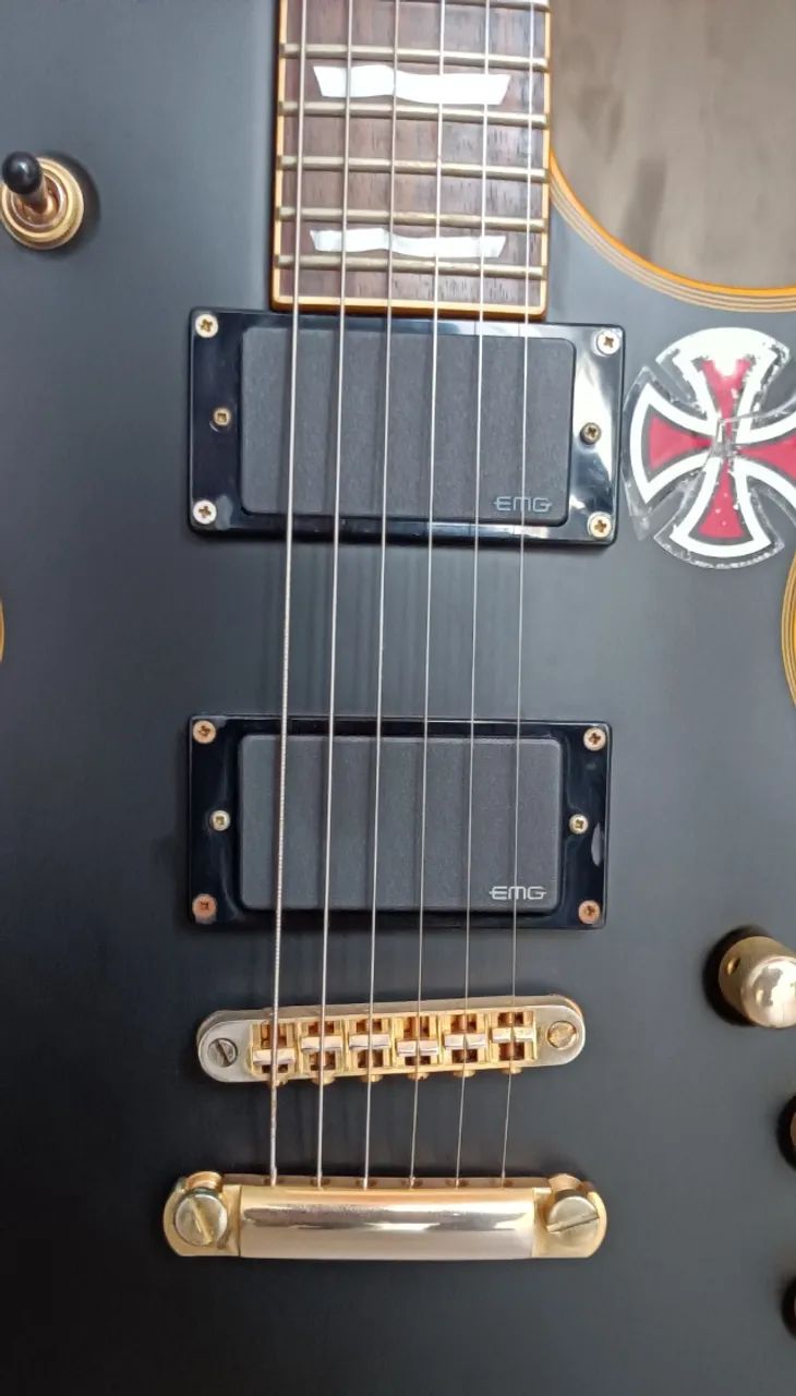 Guitarra ltd ec 401 - esp eclipse emg  - Foto 3