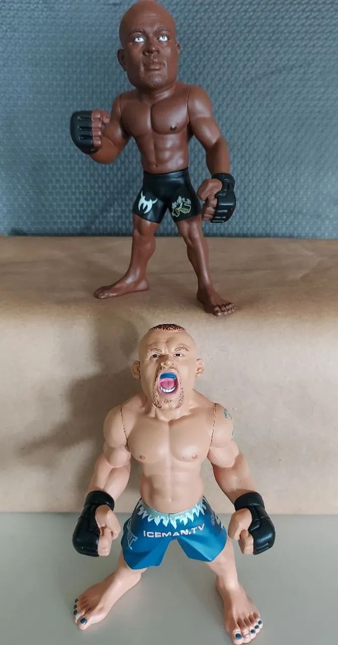 COLEÇÃO UFC ROUND 5 MMA (13 Lutadores) - Foto 4
