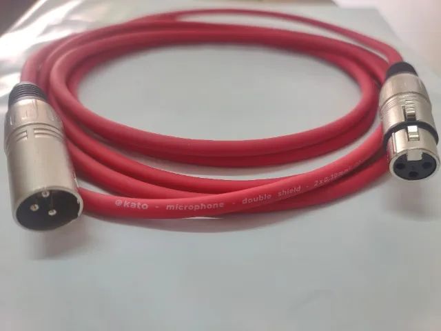 Cabo Microfone Xlr(canon) Macho E Femea Balanceado 10 Metros - Foto 5