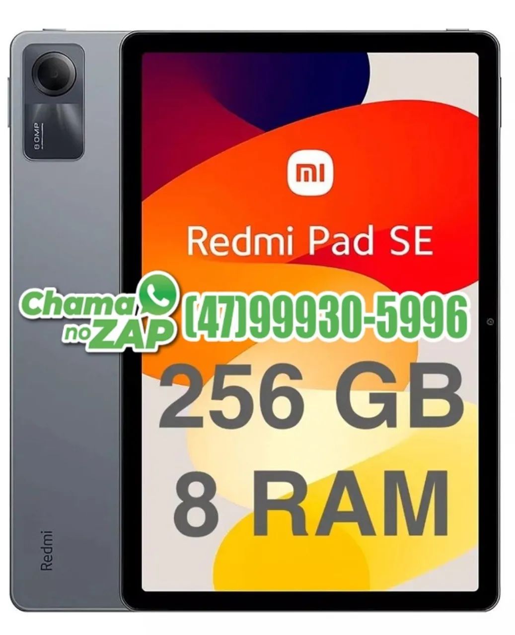 Tablet Xiaomi Redmi Pad Se 8/256 Lacrado e Garantia 