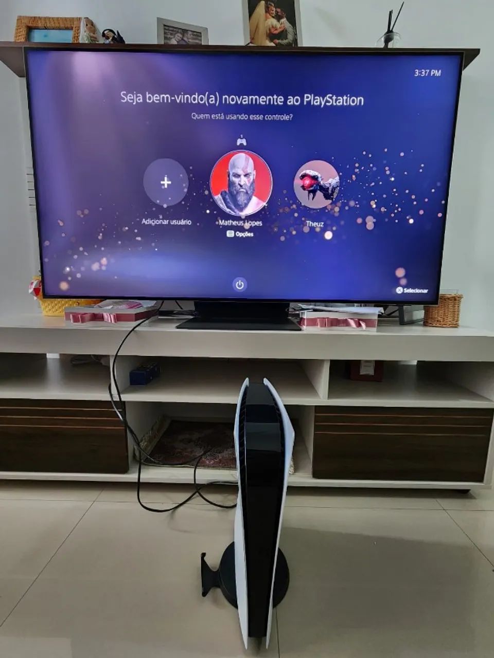 PlayStation 5 Slim 1TB Edição Digital + 9 jogos na memória - Foto 4