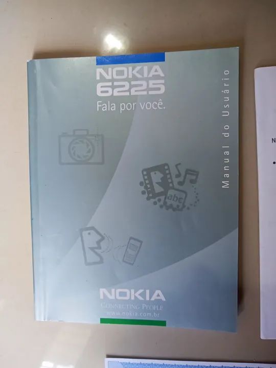 Antigo Manual do Usuário Celular Nokia 6225 - Foto 2