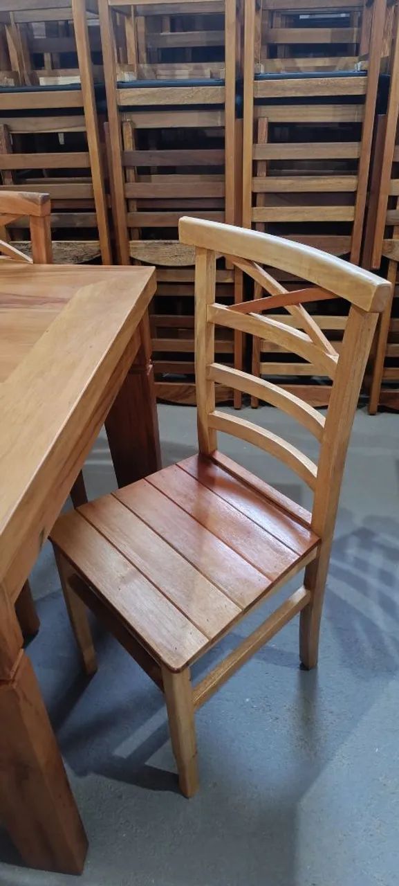 Mesa com 8 cadeiras 2x90 $ 3.599,00 nova e a pronta entrega - Foto 3