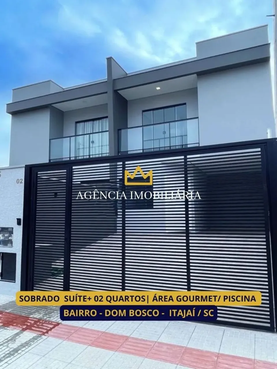Sobrado com 3 dormitórios à venda, 155 m² por R$ 1.200.000,00 - Dom Bosco - Itajaí/SC