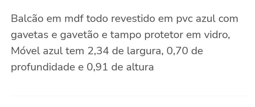 Balcão + móvel para embalar Comercial com Vidro para proteção  - Foto 5