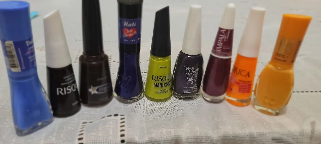 Kit de esmaltes para unhas - Diversas marcas e cores