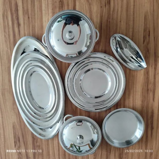 Conjunto Baixela Inox Tramontina 14 peças - Foto 4