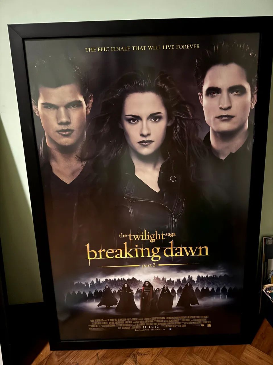 Poster do filme Crepúsculo. 