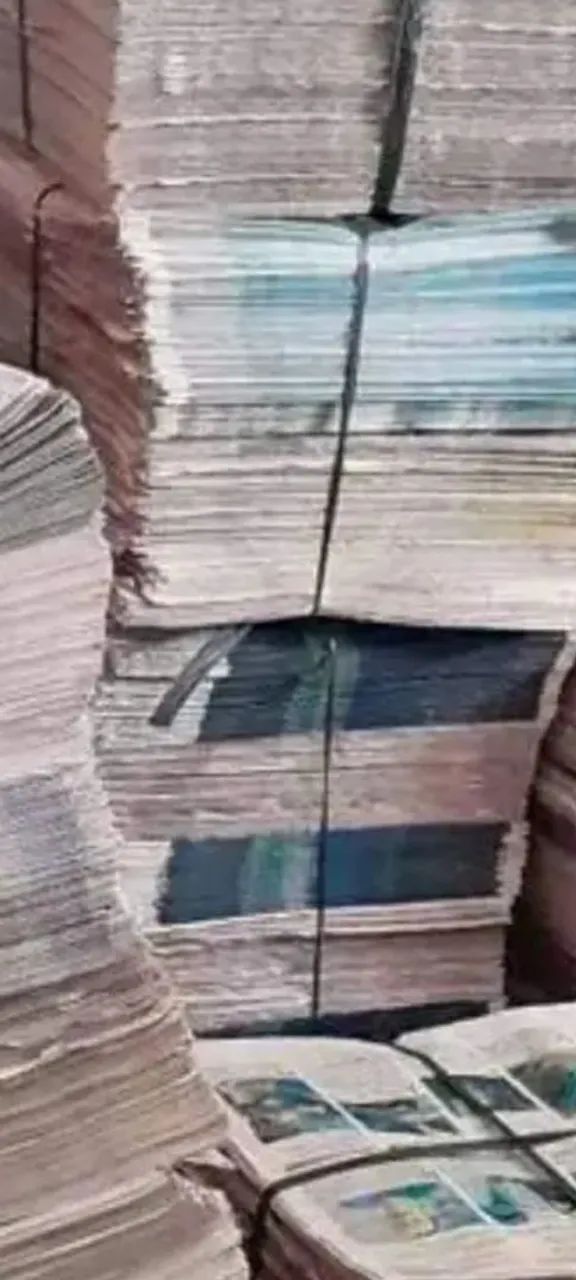 Jornal velho para diversas utilidades pacote de 1 kg custa 12,00 reais  - Foto 2