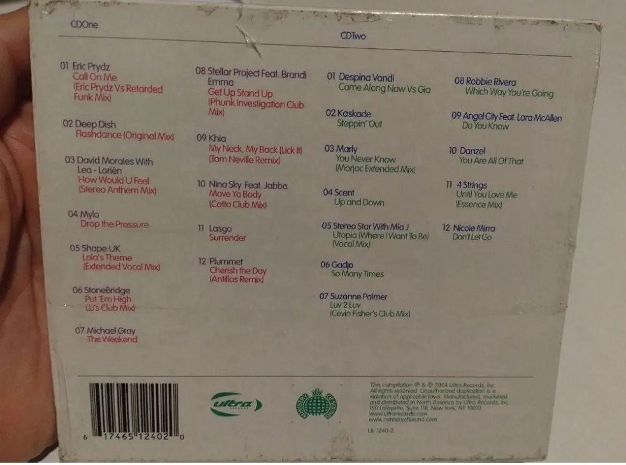 CD Duplo Ministry Of Sound The Annual 2005 Importado EUA Novo - Foto 2