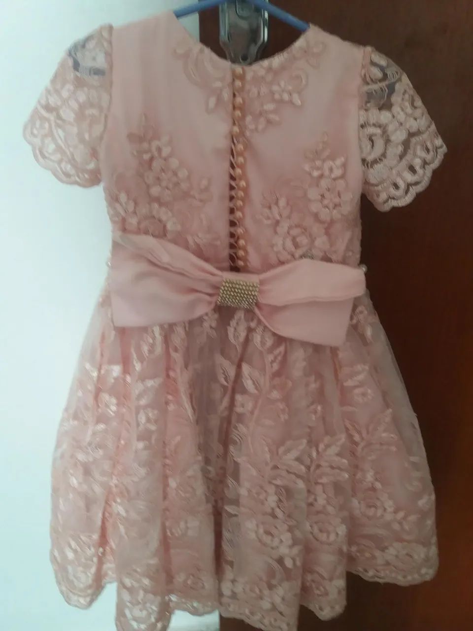 Vestido Infantil de Festa Luxo 1 ano  - Foto 2