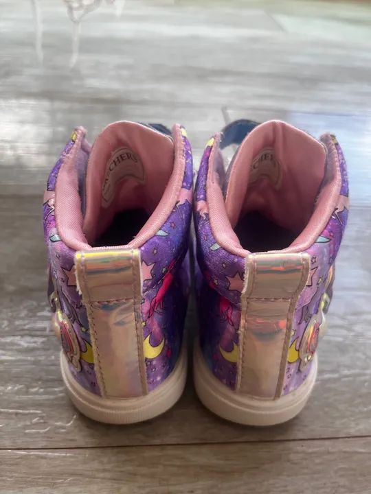 Tênis Infantil Unicórnio Skechers - Tamanho 25 - Foto 2