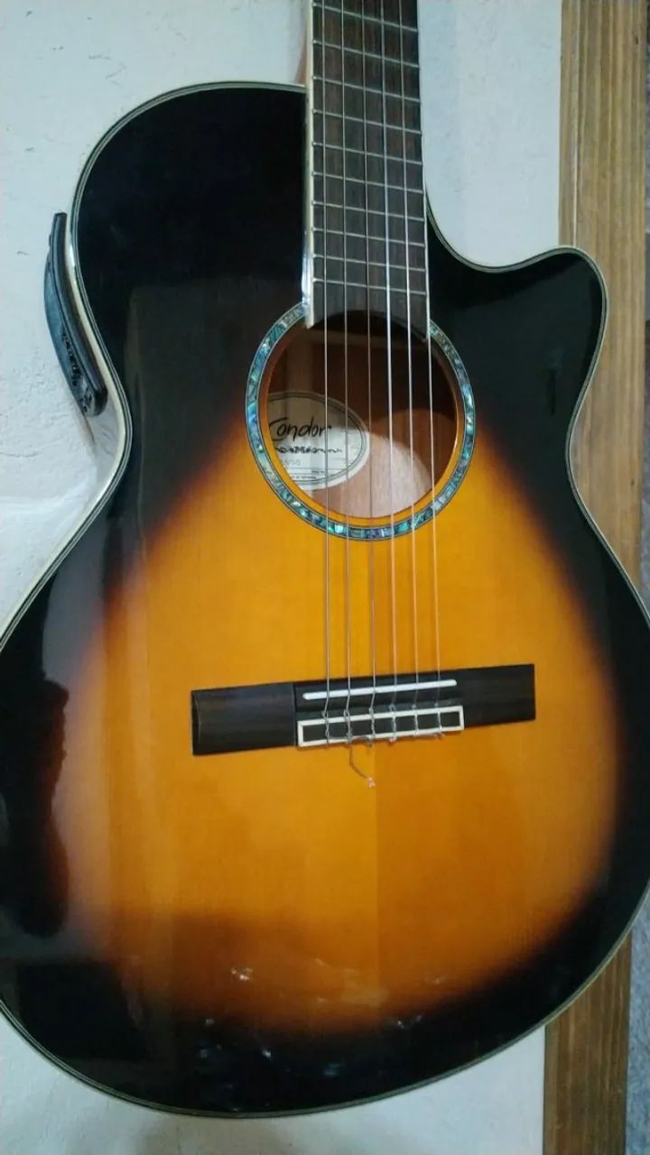 Violão Condor CN75 sunburst - Nylon - Foto 2