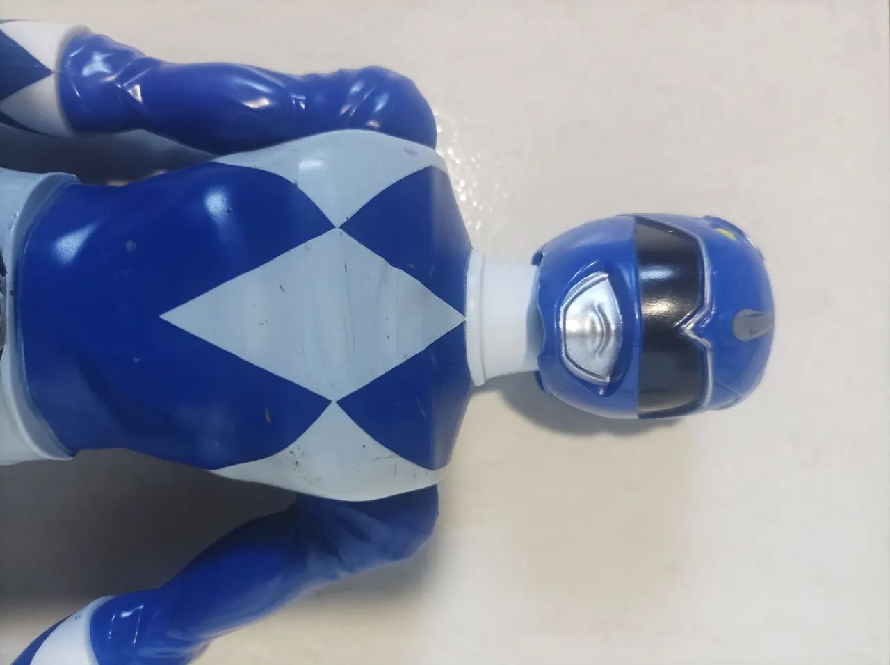 Boneco Power Rangers - Ranger Azul todo articulado  - Foto 3
