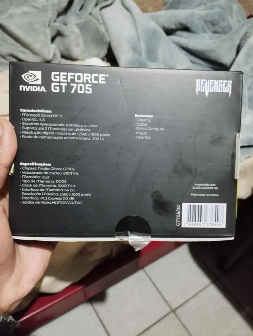 Placa de Vídeo Geforce GT 705 2gb 64 bits DDR3 Revenger - Foto 4