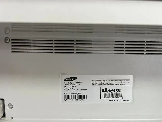 Samsung Xpress Sl-m2070w 127v  - Foto 5