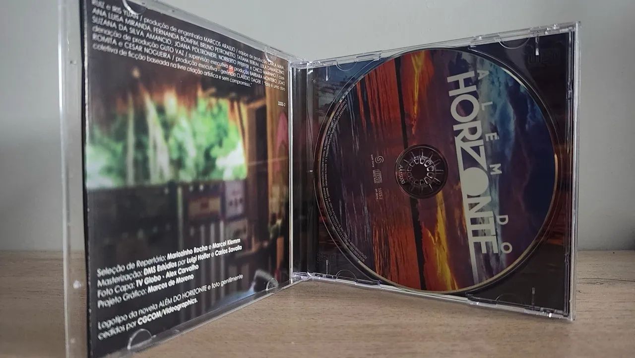 Novela Além do horizonte - CD da trilha sonora -2013/2014  - Foto 3