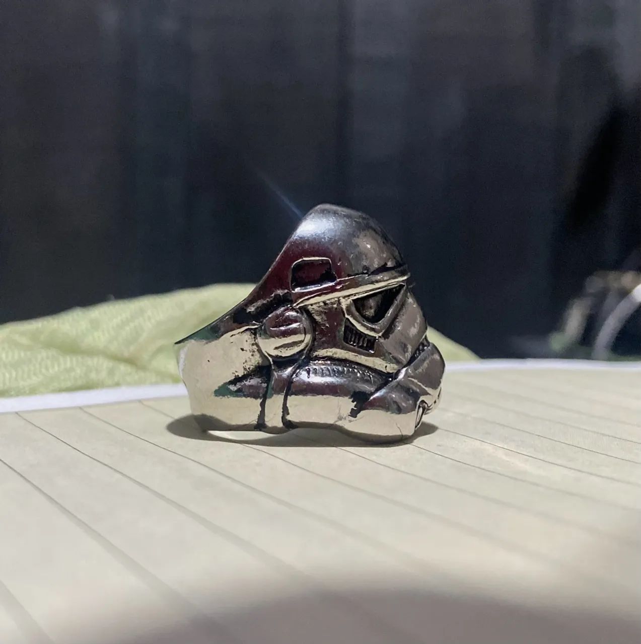 Anel StarWars aço inox 