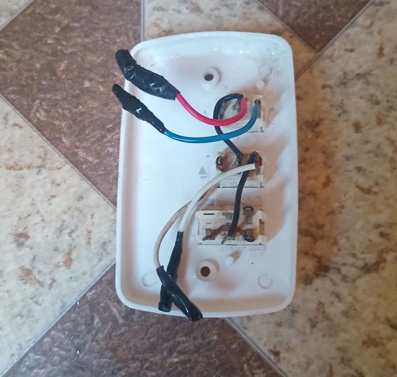 Interruptor de luz 3 botões ventilador teto64684588521091121