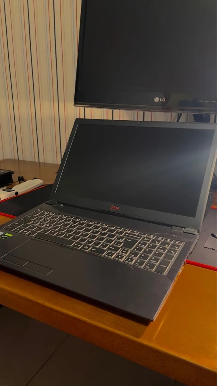 Notebook Gamer 2am E550 - Tela com defeito - Foto 3