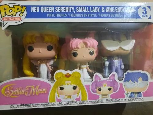 Funko Pop! - Neo Queen Serenity, Small Lady & King Endymion