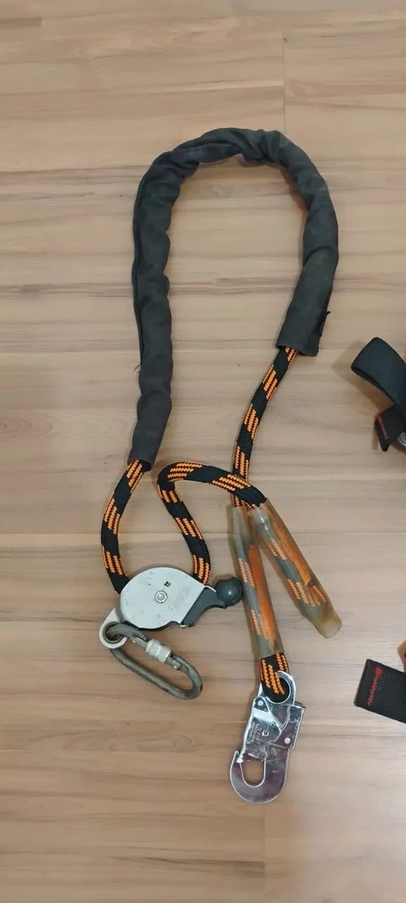 Cinto de segurança para trabalho em altura e Talabarte de posicionamento a - Foto 4