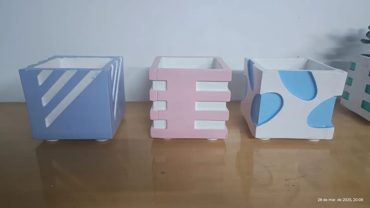 Vasos de planta decorativos em cerâmica - Foto 5