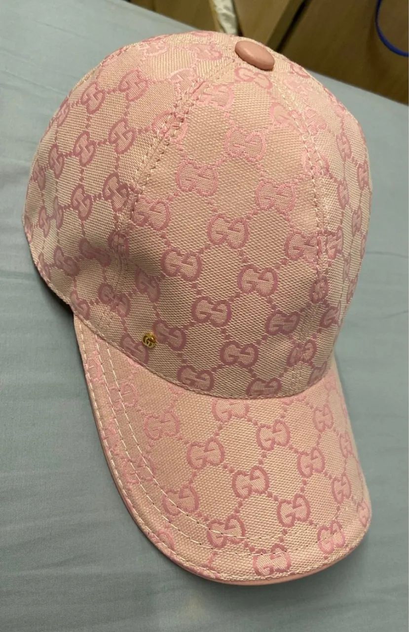 Boné cor de rosa claro italiana