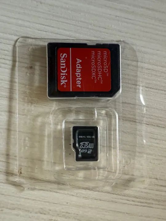 Adaptador para Cartão MicroSD SanDisk 2 GB