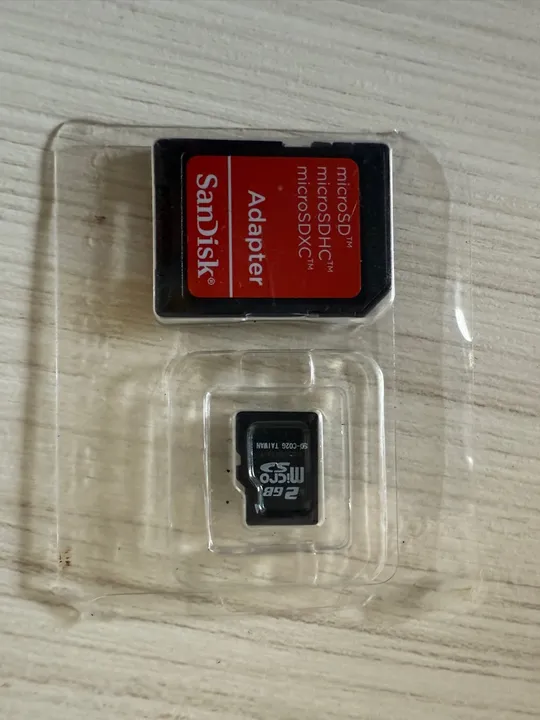 Adaptador para Cartão MicroSD SanDisk 2 GB