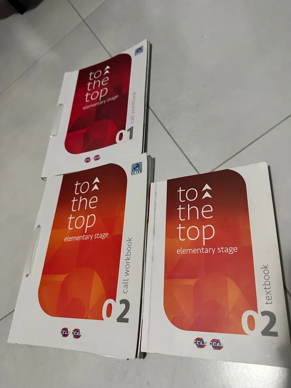 Livros CCAA To the top 1 e 2