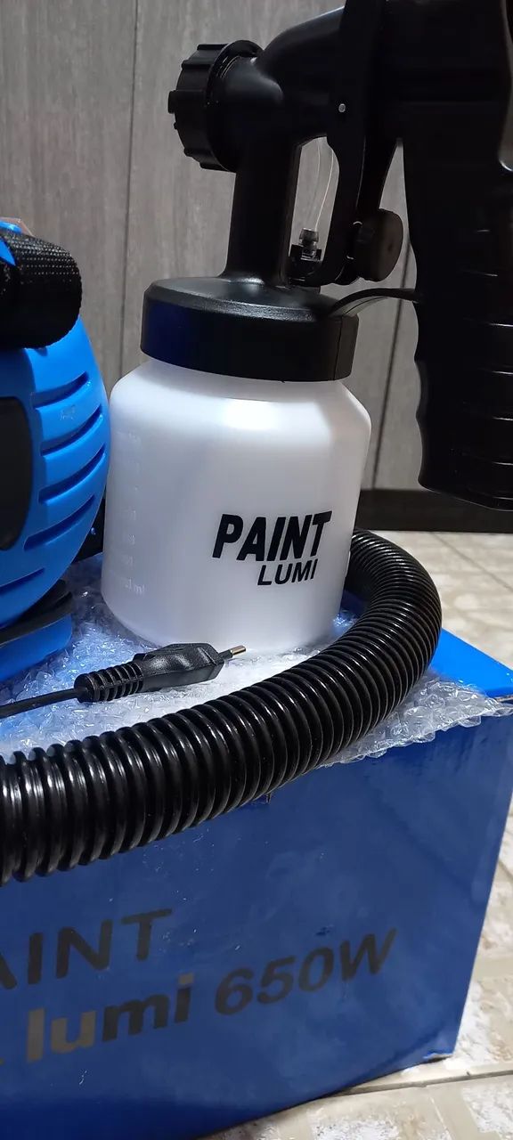 Pistola de Pintura Elétrica Lumi 650W - Nova