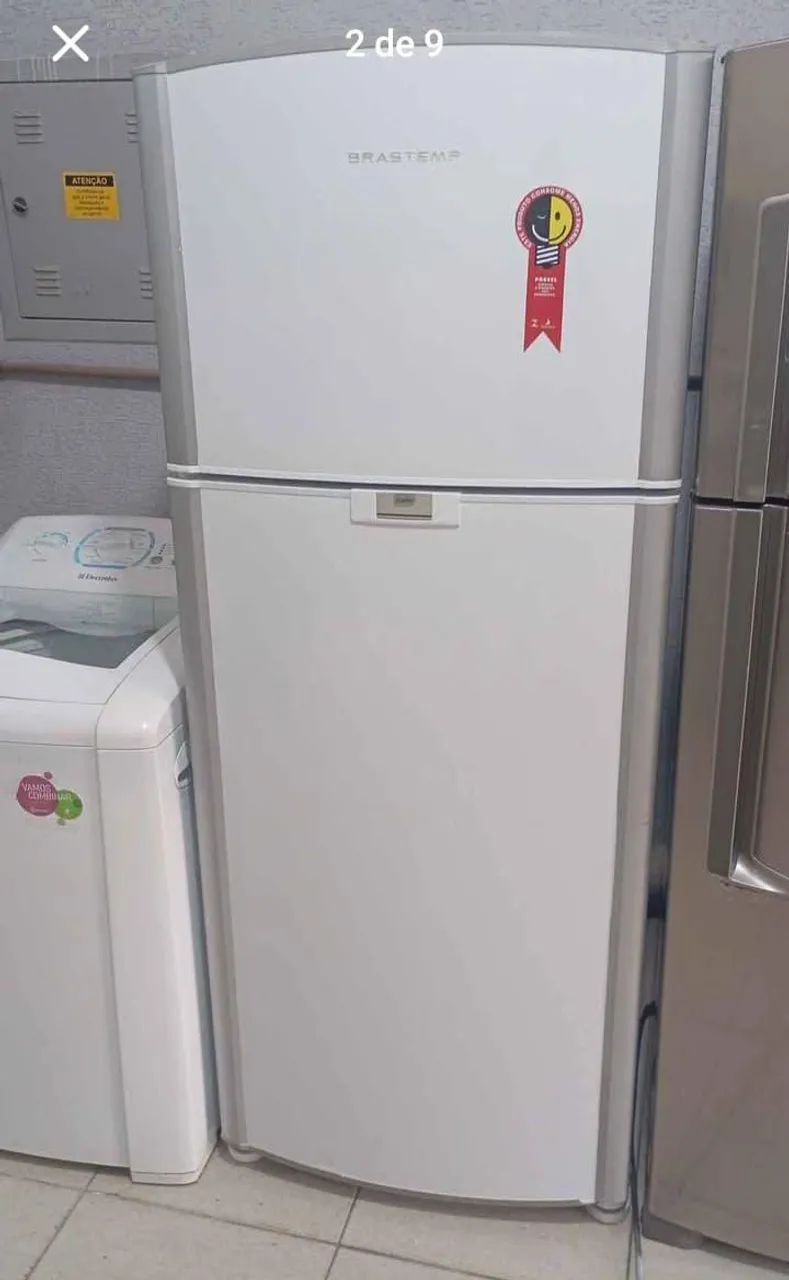 Geladeira + Lavadora de Roupa 12kg - R$ 1590 - Foto 4