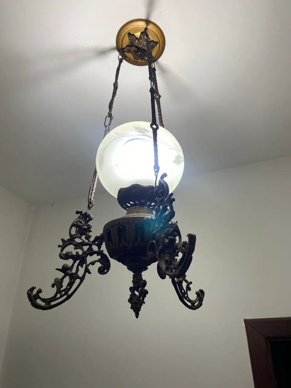 Luminária em Bronze 