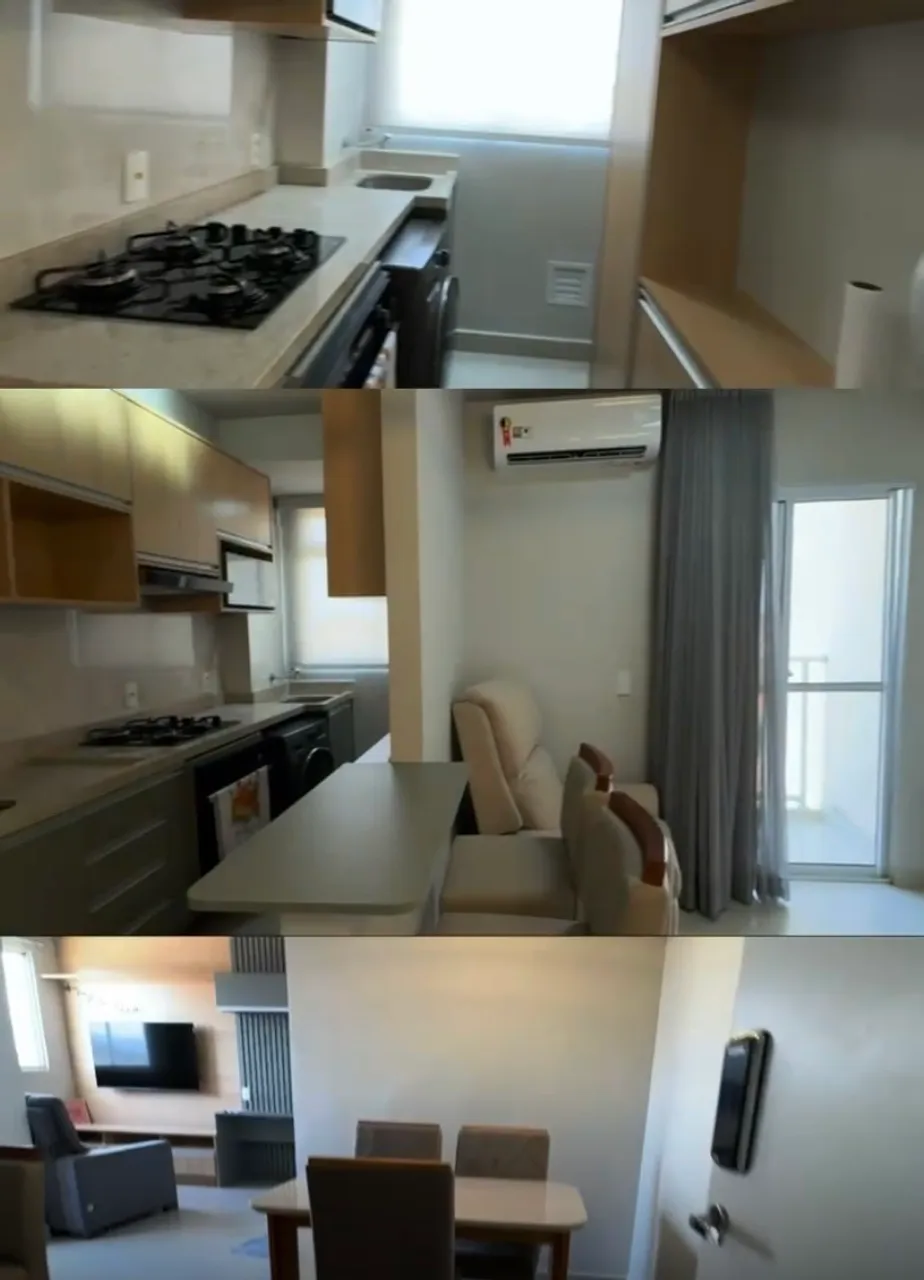 Alugo apartamento mobiliado na Ponta Negra