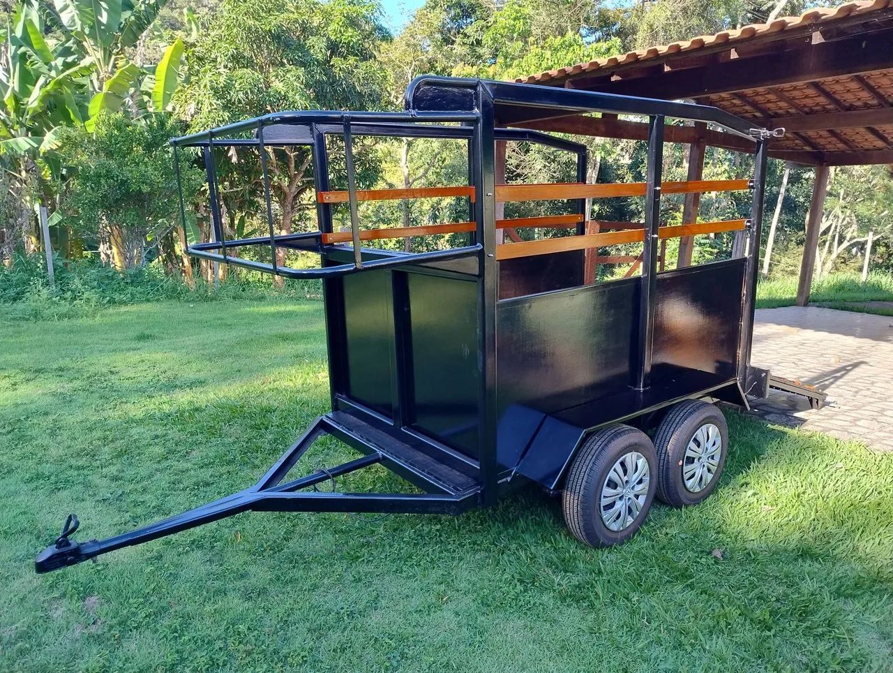 Carretinha para cavalo  - Foto 4
