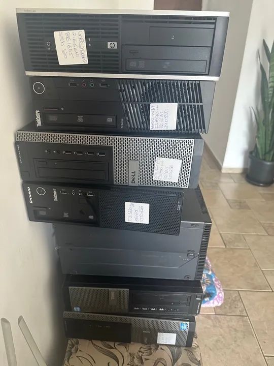 Kit de Computadores Desktop - Diversas Marcas